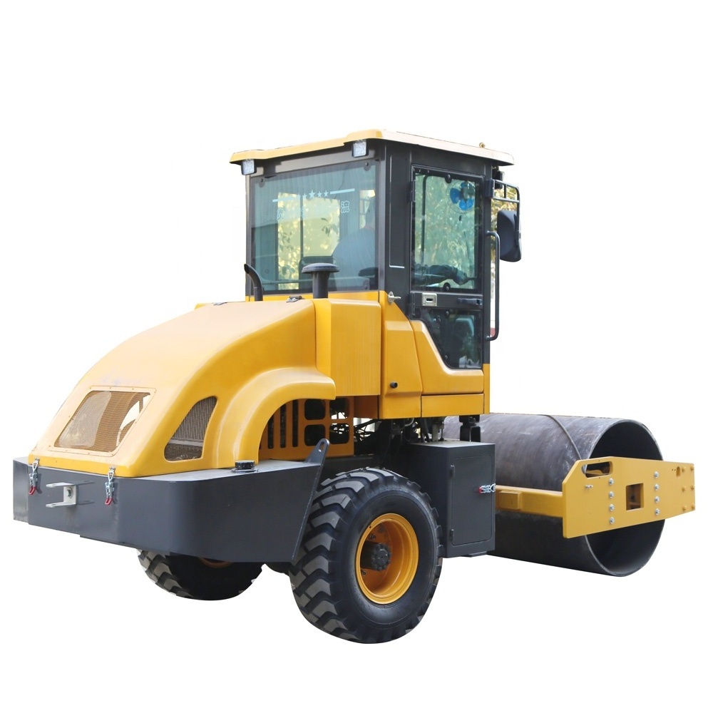 6 Ton Diesel Road Roller 5 Tonner Single Drum Multi Site Use Not Easy To Deform Mini-Road-Roller-Compactor