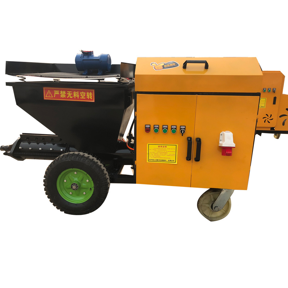 New Mortar Cement Spray Plaster Pump Mortar Spray Machine Price Cement Diesel Electric