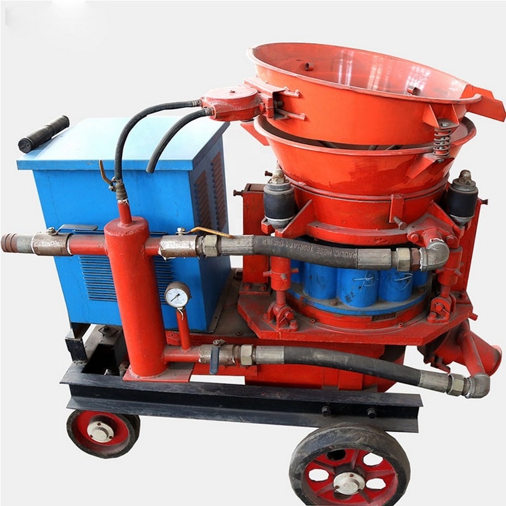 PZ5 Shotcrete Pump Gunite Machine New Portable Wet Dry Mix Gunite Shotcrete Machine