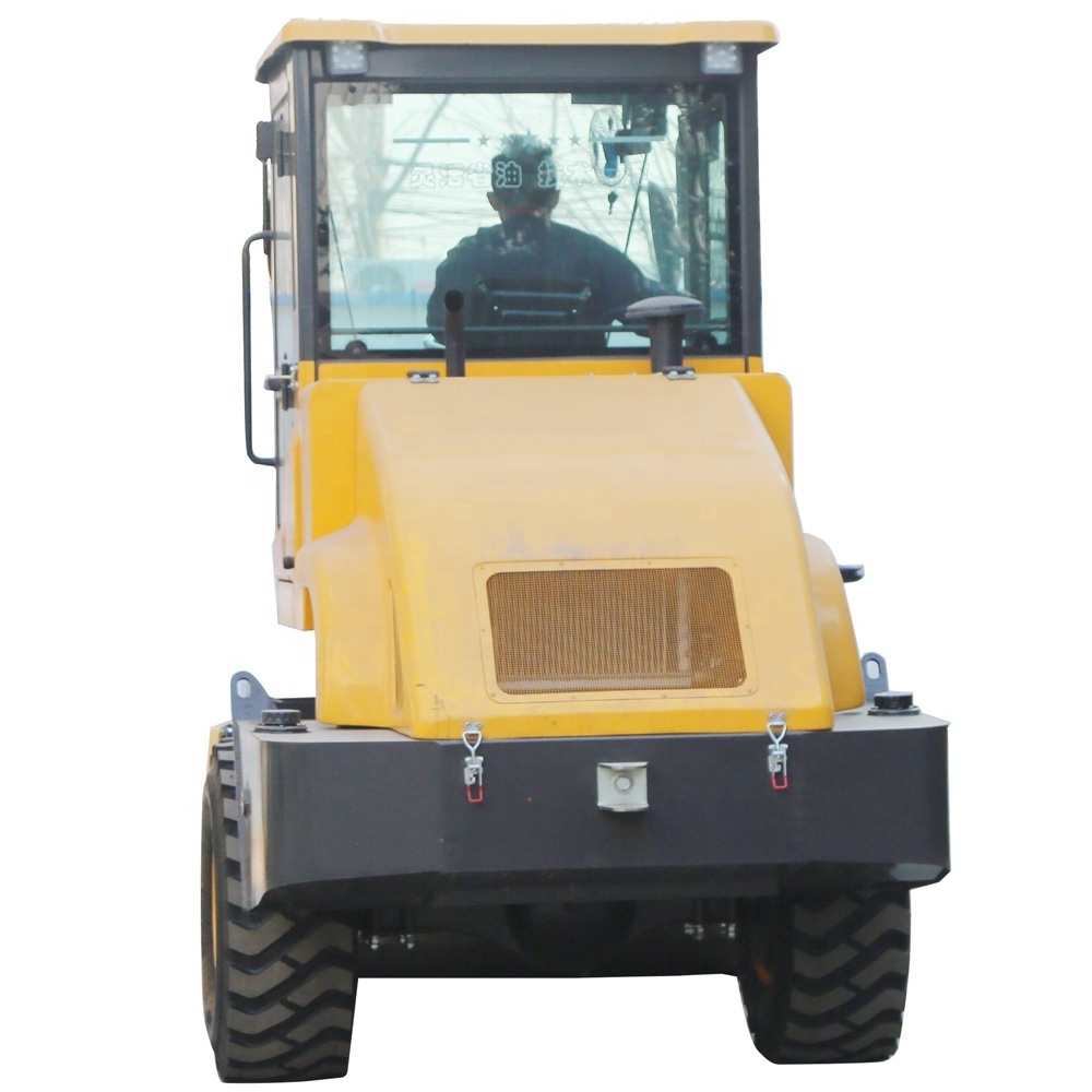 6 Ton Diesel Road Roller 5 Tonner Single Drum Multi Site Use Not Easy To Deform Mini-Road-Roller-Compactor