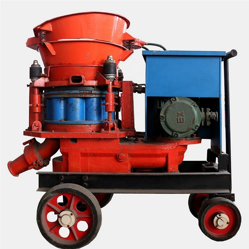 Factory Direct Sales Small Shotcrete Machine Concrete Spray Pump Concrete Machinery Dry And Wet Shotcrete Machine