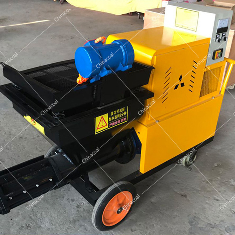 Diesel Electric Plaster Putty Mortar Concrete Spray Semi-Automatic Supply Plaster Spraying Machine