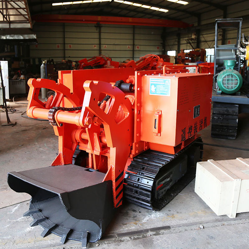 Underground Tunnel Rocker Shovel Loader Mucking Machine Wheeled For Mine