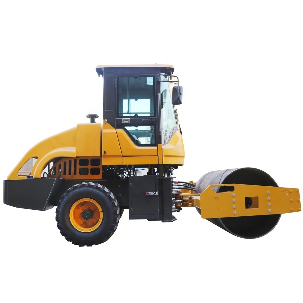 6 Ton Diesel Road Roller 5 Tonner Single Drum Multi Site Use Not Easy To Deform Mini-Road-Roller-Compactor