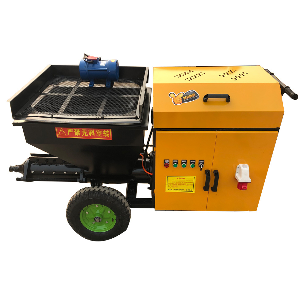 New Mortar Cement Spray Plaster Pump Mortar Spray Machine Price Cement Diesel Electric