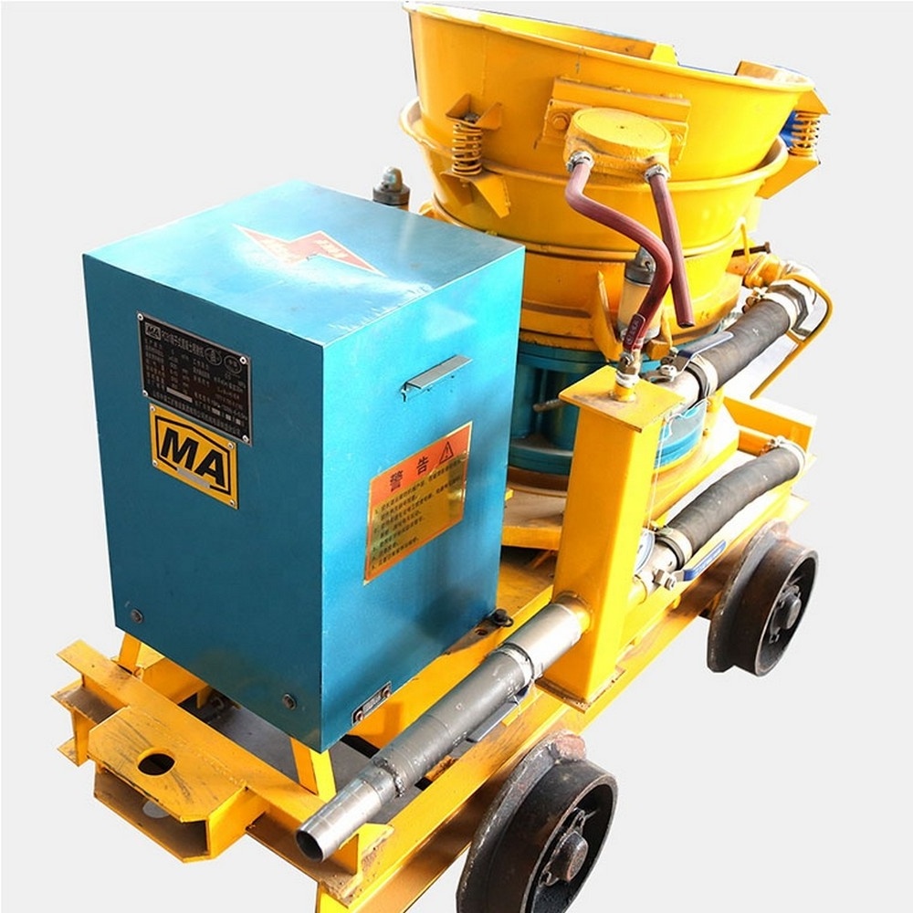 Factory Direct Sales Small Shotcrete Machine Concrete Spray Pump Concrete Machinery Dry And Wet Shotcrete Machine