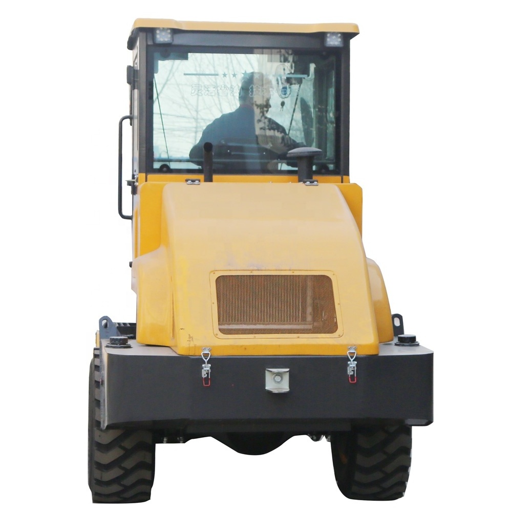 6 Ton Diesel Road Roller 5 Tonner Single Drum Multi Site Use Not Easy To Deform Mini-Road-Roller-Compactor