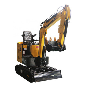 Indoor Demolition Small 1 ton Road Crushing Excavator Agricultural Backhoe Crawler Mini Excavators With Swing Boom