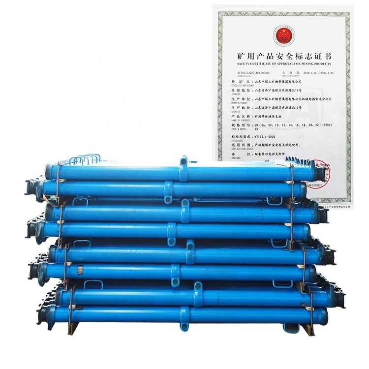 DW Outer Injection Underground Tunnel Support Single Acrow Prop  Adjustable Height Steel Prop Hydraulic Acrow Props For Sale