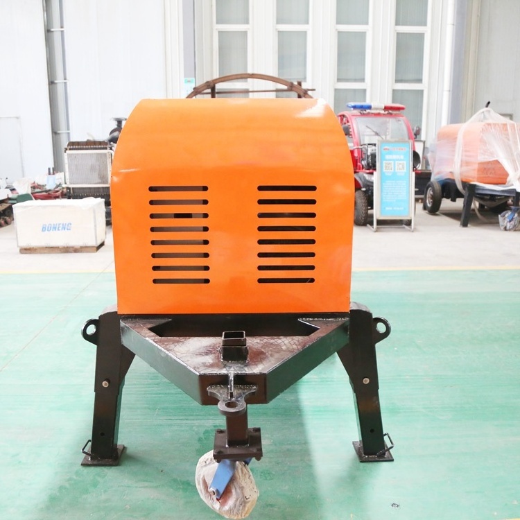 CM2A Hydraulic Pump Small Concrete Pump With Trailer Self Loading Concrete Pumping Machine