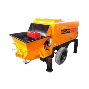 Mortar Concrete Pump Construction Machine With Cheap Price From Factory Diesel Trailer Pumps For Sale