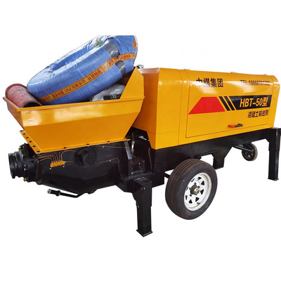 Portable Mini Cement Concrete Pumps Concrete Pump Truck Price Truck Mounted Pump