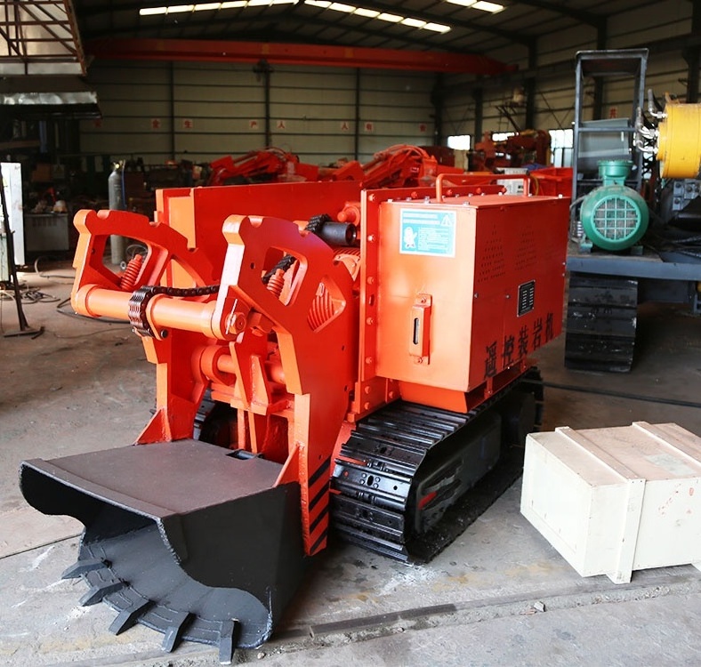 Gold Mining Equipment Mini Mucking Loader Machine Used In Mining Tunnel Mucking Machine Rake bucket rock loader