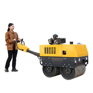 YZD-900 Static Double Drum Rollers Remote Control Vibratory Manufacturer Factory Price Small Vibratory Mini Compactor Roller