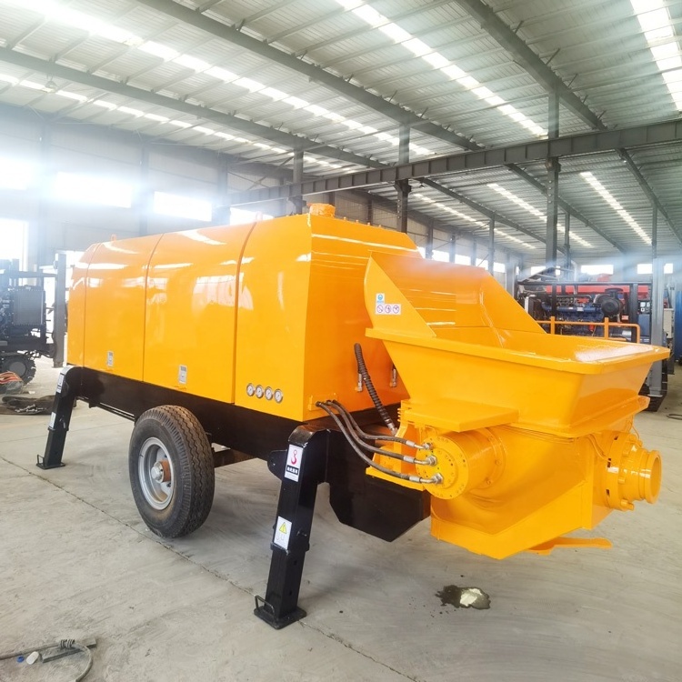 Portable Mini Cement Concrete Pumps Concrete Pump Truck Price Truck Mounted Pump