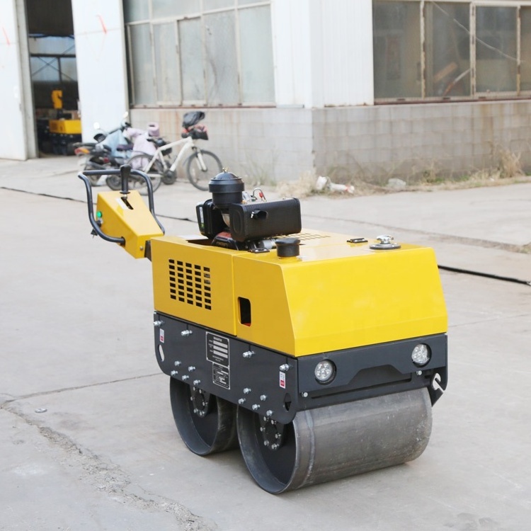 YZD-900 Static Double Drum Rollers Remote Control Vibratory Manufacturer Factory Price Small Vibratory Mini Compactor Roller