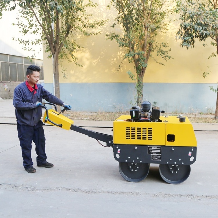 YZD-900 Static Double Drum Rollers Remote Control Vibratory Manufacturer Factory Price Small Vibratory Mini Compactor Roller