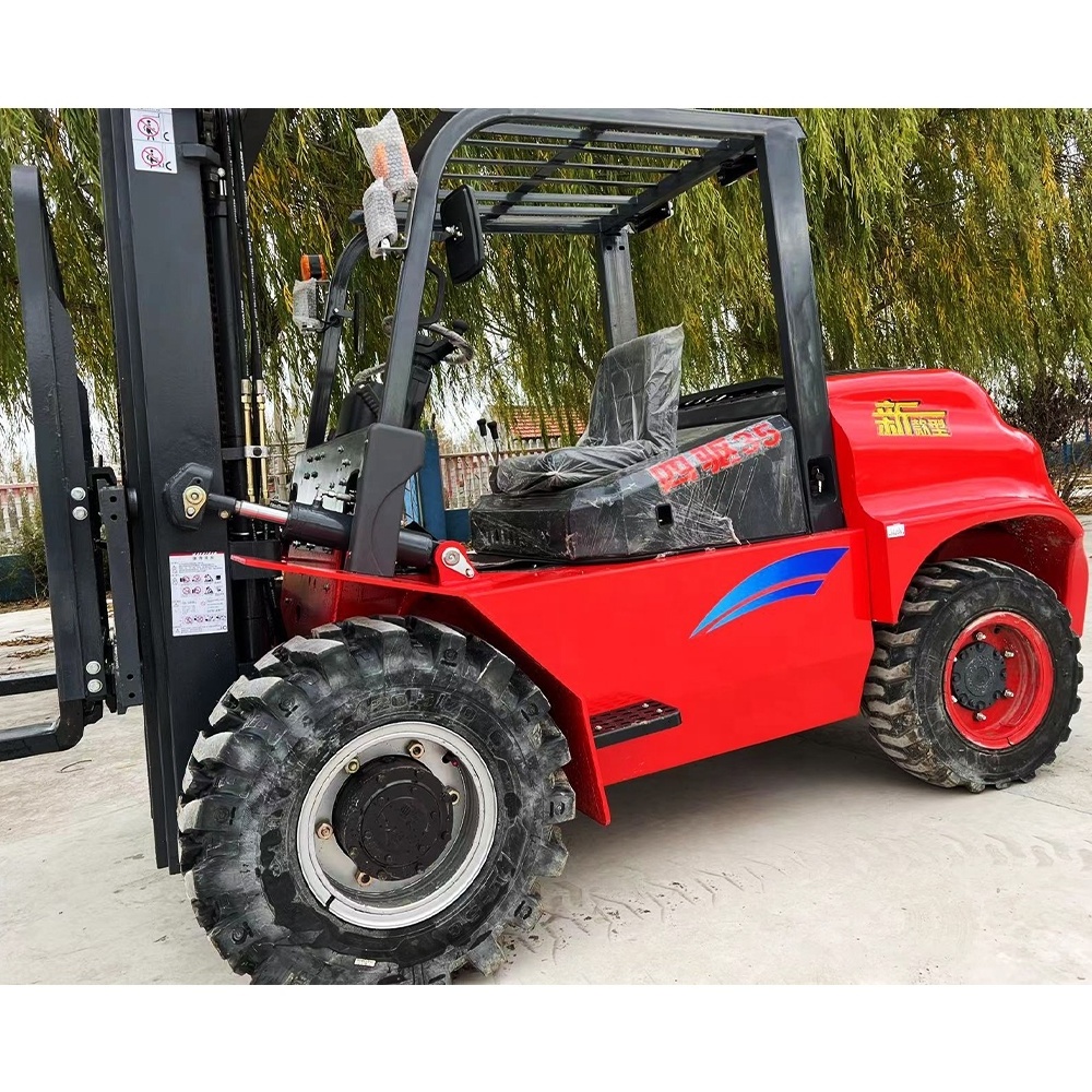 Forklift Powerful Versatile Off-Road Outdoor Equipment For Construction Sites All-Terrain Forklift