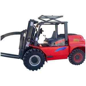 Forklift Powerful Versatile Off-Road Outdoor Equipment For Construction Sites All-Terrain Forklift