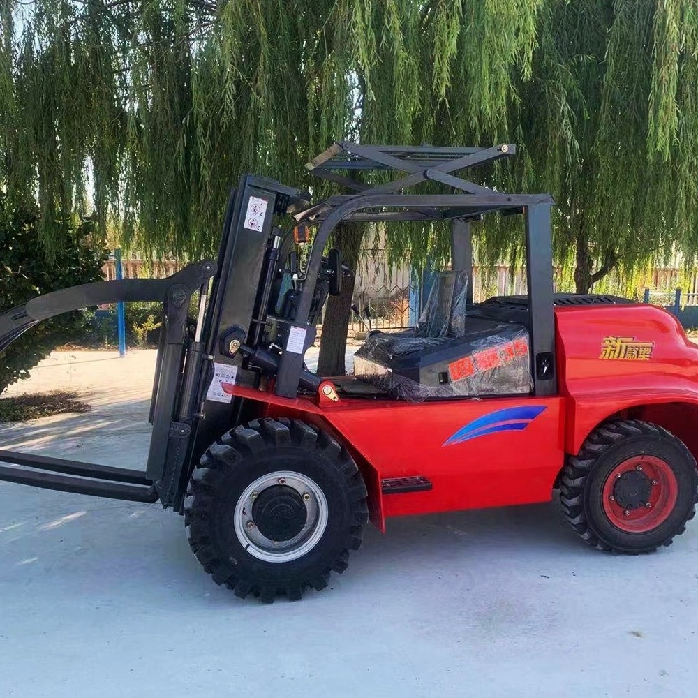 Forklift Powerful Versatile Off-Road Outdoor Equipment For Construction Sites All-Terrain Forklift