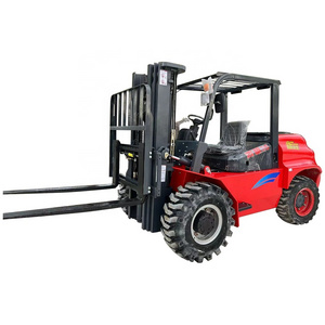 Forklift Chinese Hot Sale 3.5 Ton All-terrain Electronic Forklift Hand Forklift Off Road Full Electric