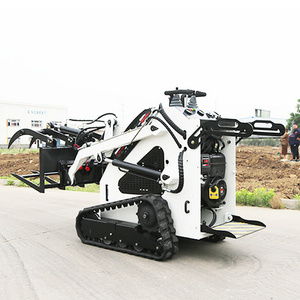 Skid Steer Attachments Recruit Agent  Front End Wheel Loader Earth-moving Machinery Mini Skid Steer Loader