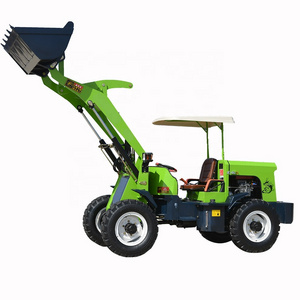 Quality Assurance Engineering Wheel Loader Thickened Wear-resistant Tires Durable Compact 4x4 Loader Mini Road Loader