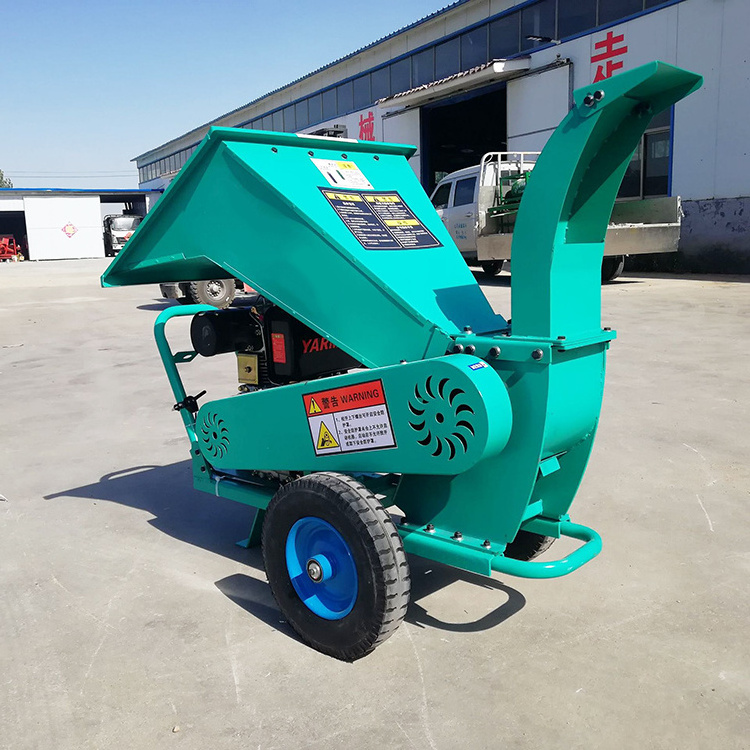 Pto Hydraulic Wood Chipper 4 Cutting Knives with CE Approved