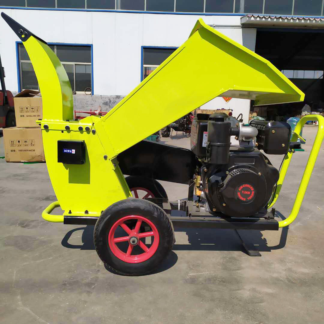 Pto Hydraulic Wood Chipper 4 Cutting Knives with CE Approved