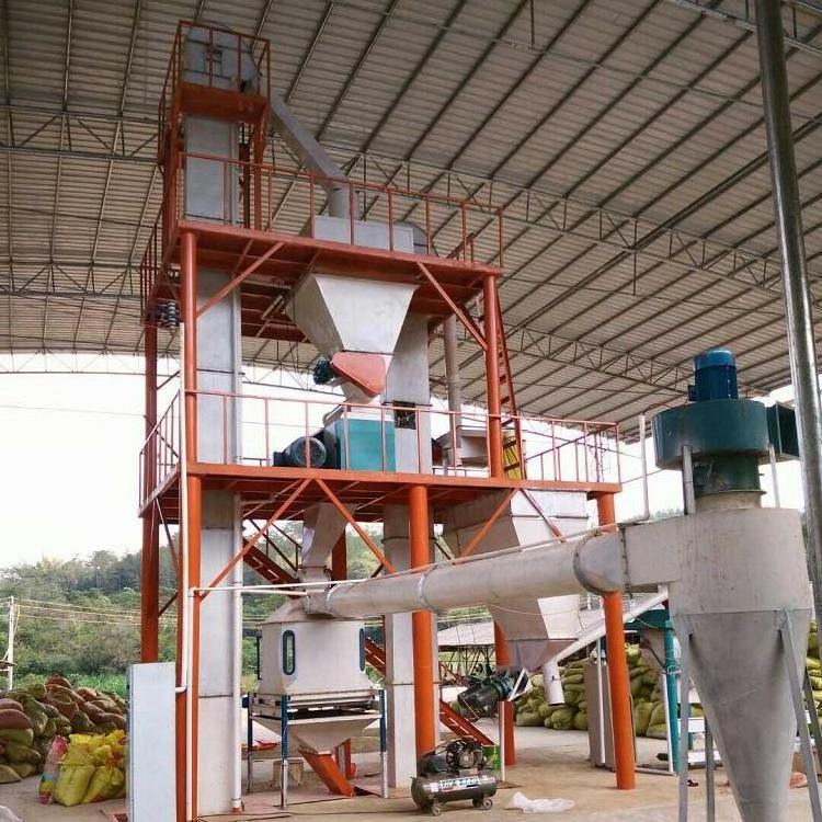 Animal fodder machinery chicken feed processing plant poultry feed pallet machine line for farm factory