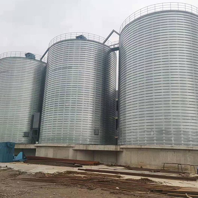 High Quality 5000t Concrete Lipp Powder Silo Spiral Steel Fly Ash Bulk Cement Storage Tank Silo