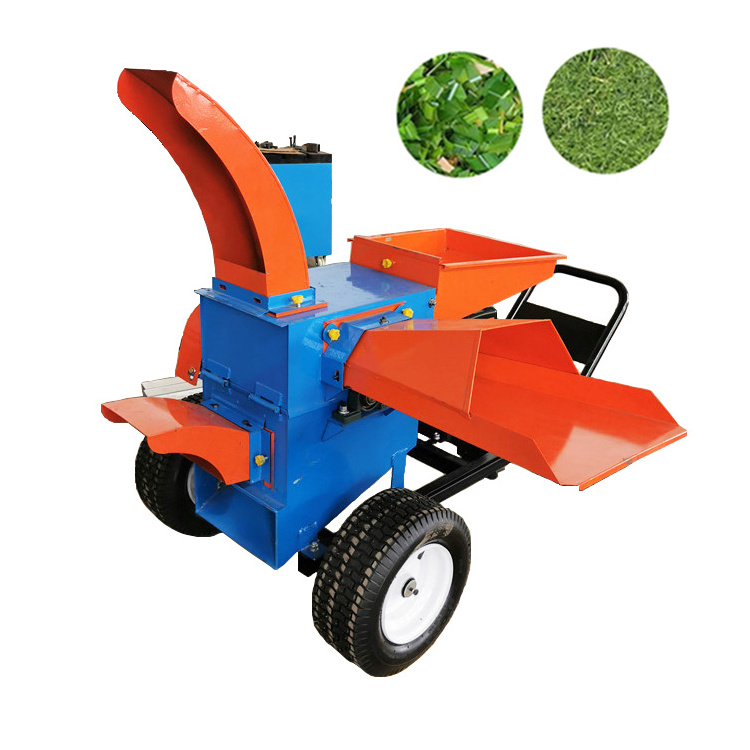 Grass shredding machine chopping grass machines grass chopper machine for animals feed