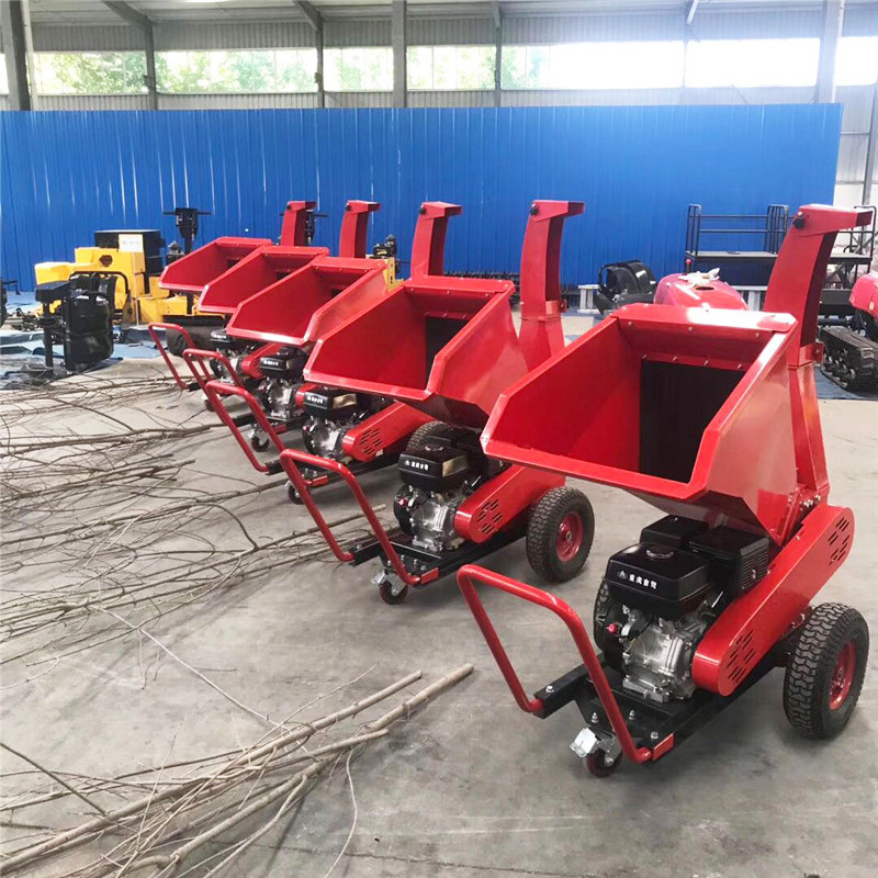 Tree Branch Movable Mobile Shredder Wood Chipper with Low Price and High Quality