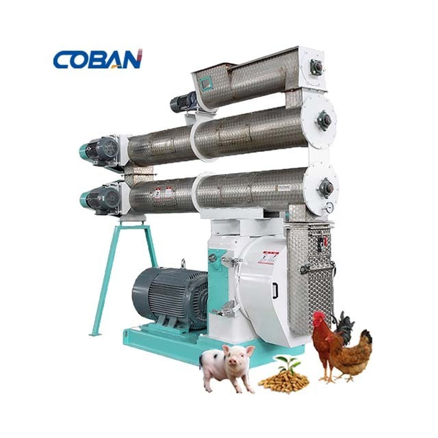 industrial poultry livestock animal cow feed pellet mill making machine ring die farm pelletising making line for poultry feed