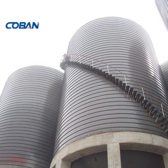 Best Seller Clinker Silo Prices Of Spiral Steel Silo Used For Cement Plant Storage Silo 10,000 Tons