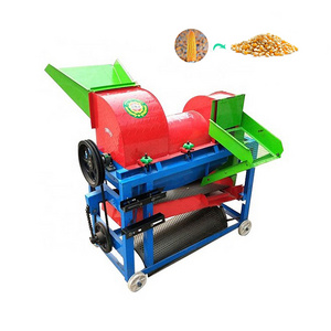 Good Quality Petrol Engine Mini Thresher Machine Make Maize Sorghum Millet Wheat Pecan Soybean Rice Soya Bean Pea Sheller