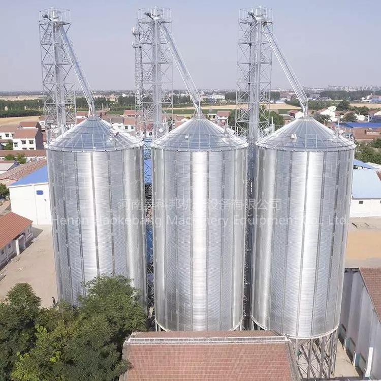 High Capacity Steel Vertical Bean Coffee Bins for Paddy Storage Grain Silo