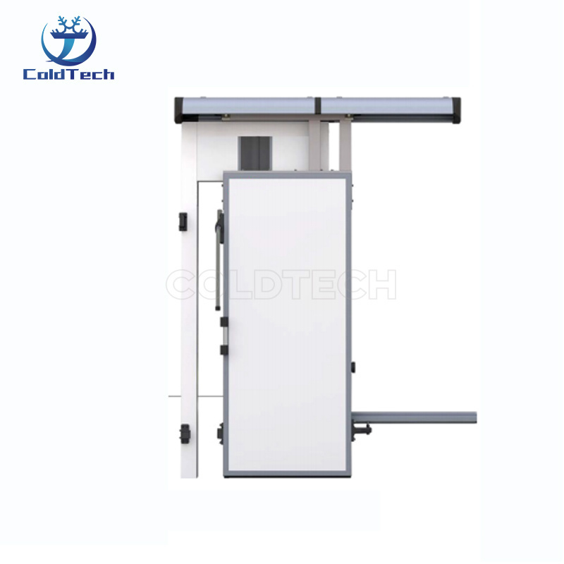 Manual or Automatic Walk in Freezer Sliding Door Cold Storage Room Door