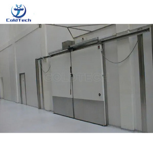 Thermal Insulated PU Panel Manual Sliding Door For Cold Room