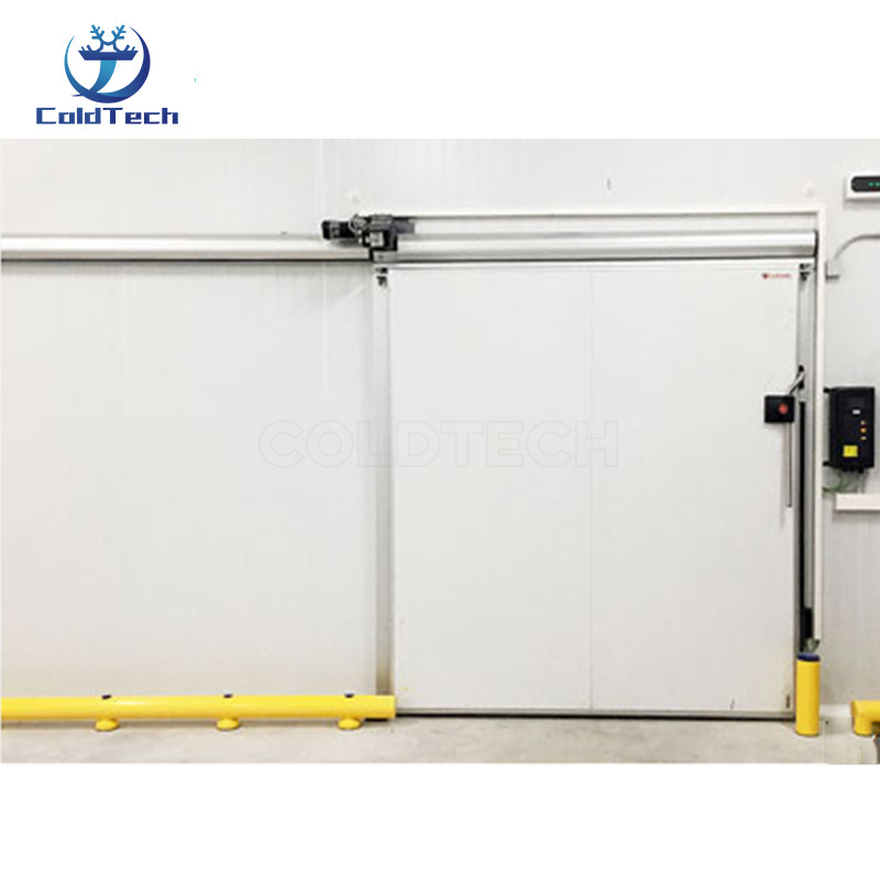 Thermal Insulated PU Panel Manual Sliding Door For Cold Room