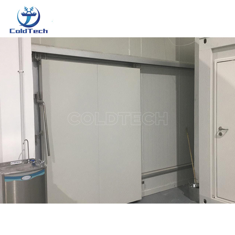 Thermal Insulated PU Panel Manual Sliding Door For Cold Room