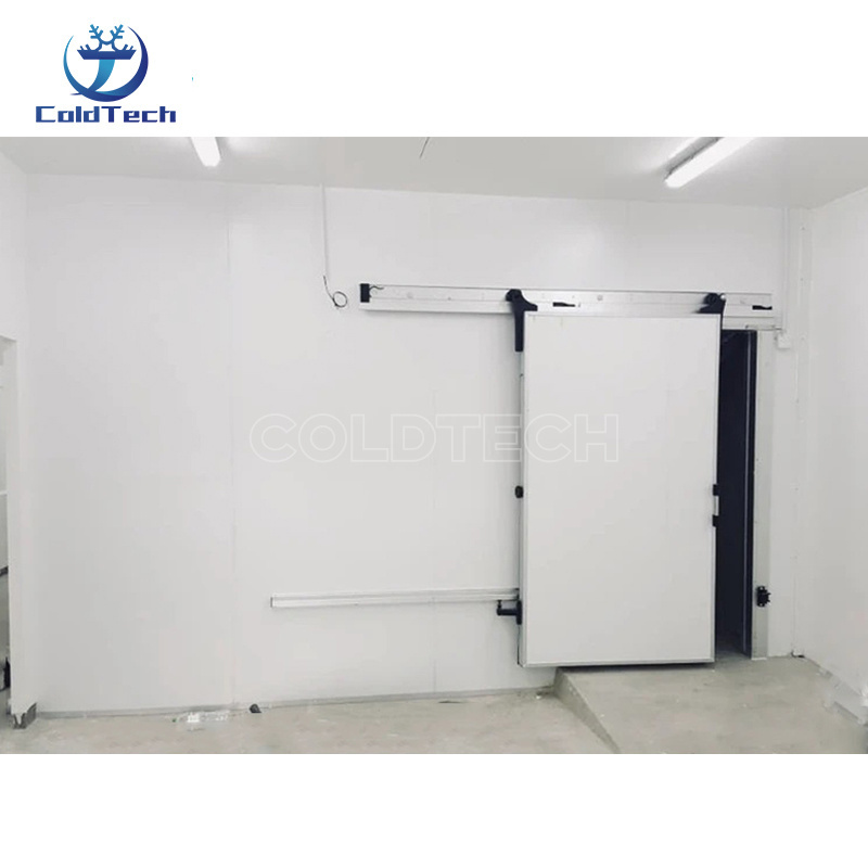 Manual or Automatic Walk in Freezer Sliding Door Cold Storage Room Door