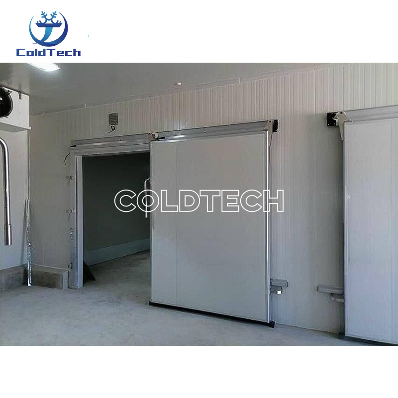 Manual or Automatic Walk in Freezer Sliding Door Cold Storage Room Door