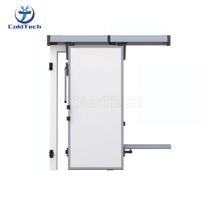 Manual or Automatic Walk in Freezer Sliding Door Cold Storage Room Door