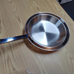 5 Ply copper china cookware magnetic stainless steel cookware frypan