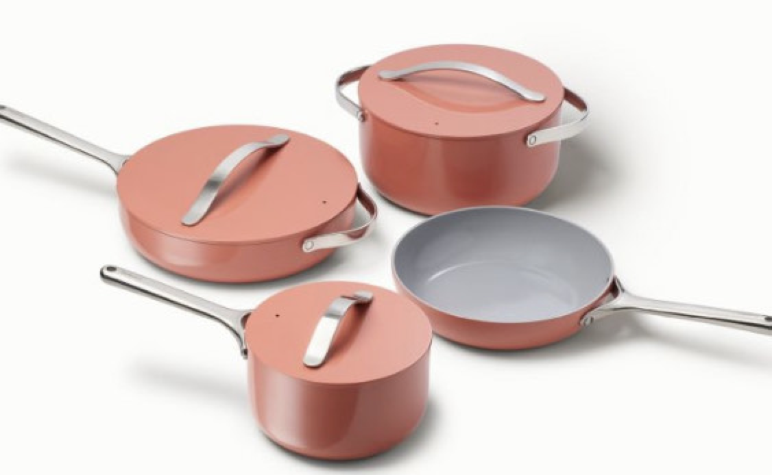 Colli amazon hot sell caraway induction bottom ceramic cookware sets wholesale aluminum cookware