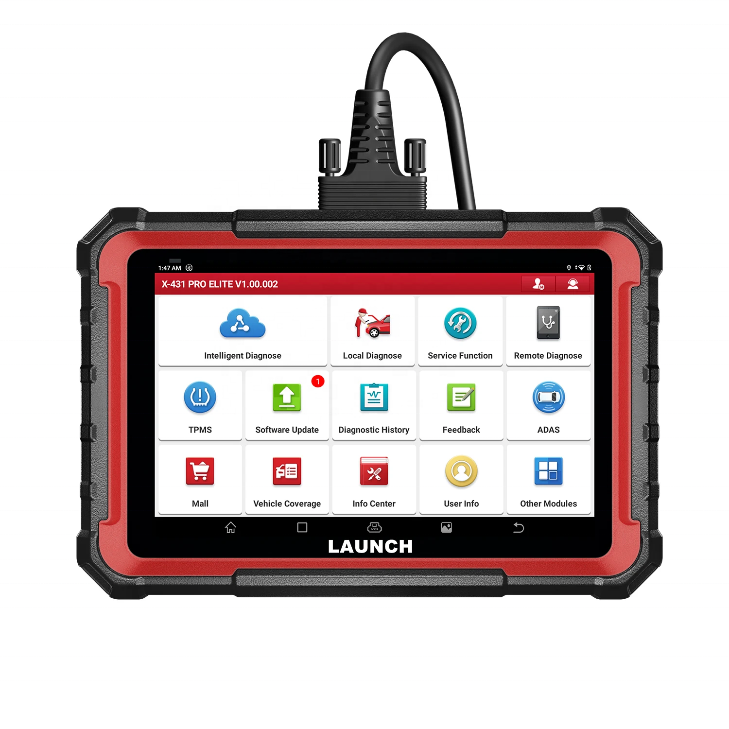 2023 Launch X431 Pro Elite Car Diagnostic Tools,Bidirectional Scan Tool,31+ Reset CAN FD & DOIP ECU coding