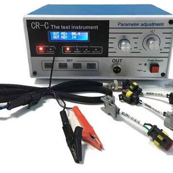 NEW CR-C test instrument multifunction diesel common rail injector tester simulator parameter adjustment