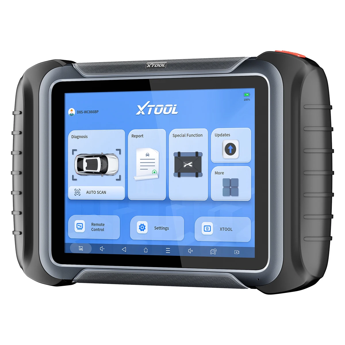 XTOOL D8S Car Diagnostic Tool Bi-Directional Full System OBD2 Scanner Key Programming CAN FD & DoIP ECU Coding 38 Reset Function