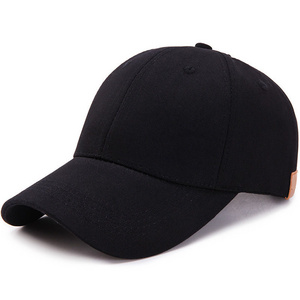 Women's horsetail baseball cap solid color sunshade cap back opening fashion  hat can be customized logo